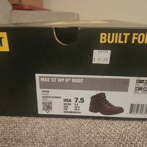 Caterpillar Women's Steel Toe Work Boot